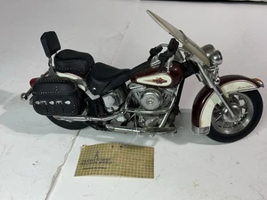 Harley Davidson Heritage Softail Classic Franklin Mint PreciModel Diecast GG7 - Picture 1 of 5