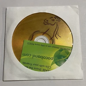 POCO Cd Running Horse 2002 Promo Giveaway Pocoband.com Business Card & Envelope - Picture 1 of 4