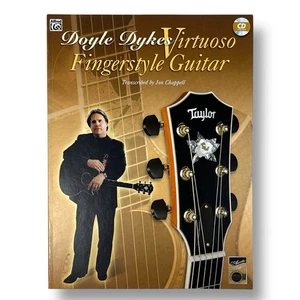 Doyle Dykes Virtuoso Fingerstyle Guitar Book - SEALED CD - Picture 1 of 9