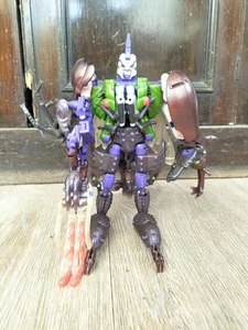 *COMPLETE* Tripredacus Transformers Beast Wars All 3 Kenner - Picture 1 of 3