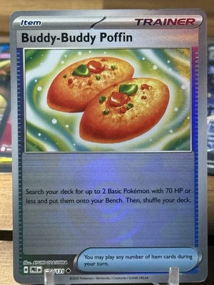 Buddy-Buddy Poffin Pokeball 101/131 SV: PRE Uncommon - NM - Image 1 of 2