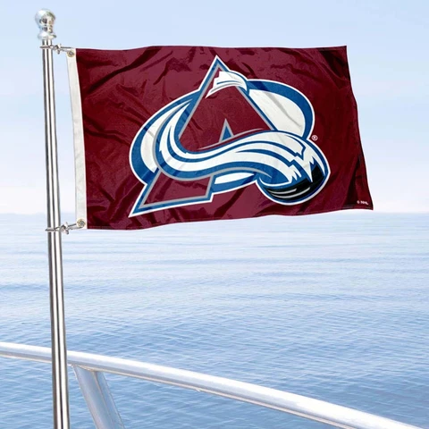 Colorado Avalanche Small Mini Boat and Cart Flag Cover