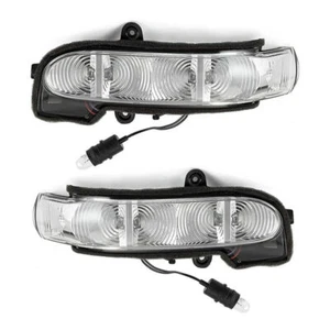1 Pair Mirror Blinker Outdoor Mirror Flashlight For Benz E-Class W211 S211 02-06 - Picture 1 of 5