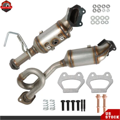 Convertidor catalítico delantero izquierdo y derecho para Jeep Wrangler 2012 2013-2017 3,6 L V6 Foto 1 de 4