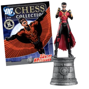 EAGLEMOSS DC CHESS COLLECTION ISSUE 20 RED ROBIN WHITE KNIGHT - NEW SEALED - Picture 1 of 1