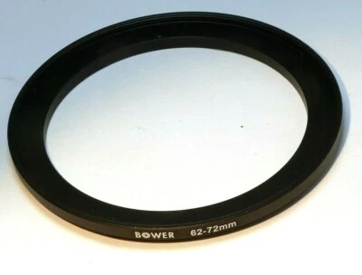 62mm to 72mm  lens ring step Up threaded male to female thin profile wide angle  - Image 1 of 4