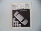 advertising Pubblicità 1967 NSU TIPO 110/100 SC