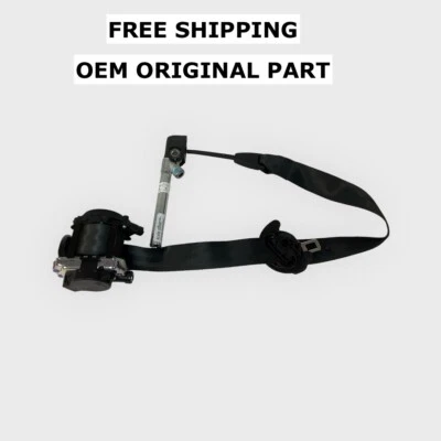 18 19 2020 2021 2022 2023 VW Atlas front left side seat belt BLACK 3CN 857 705 F - Image 1 of 4