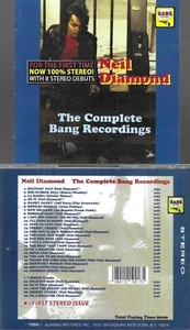 NEIL DIAMOND-COMPLETE BANG RECORDINGS-1ST TIME 100% STEREO-IMPORT CD - Picture 1 of 1