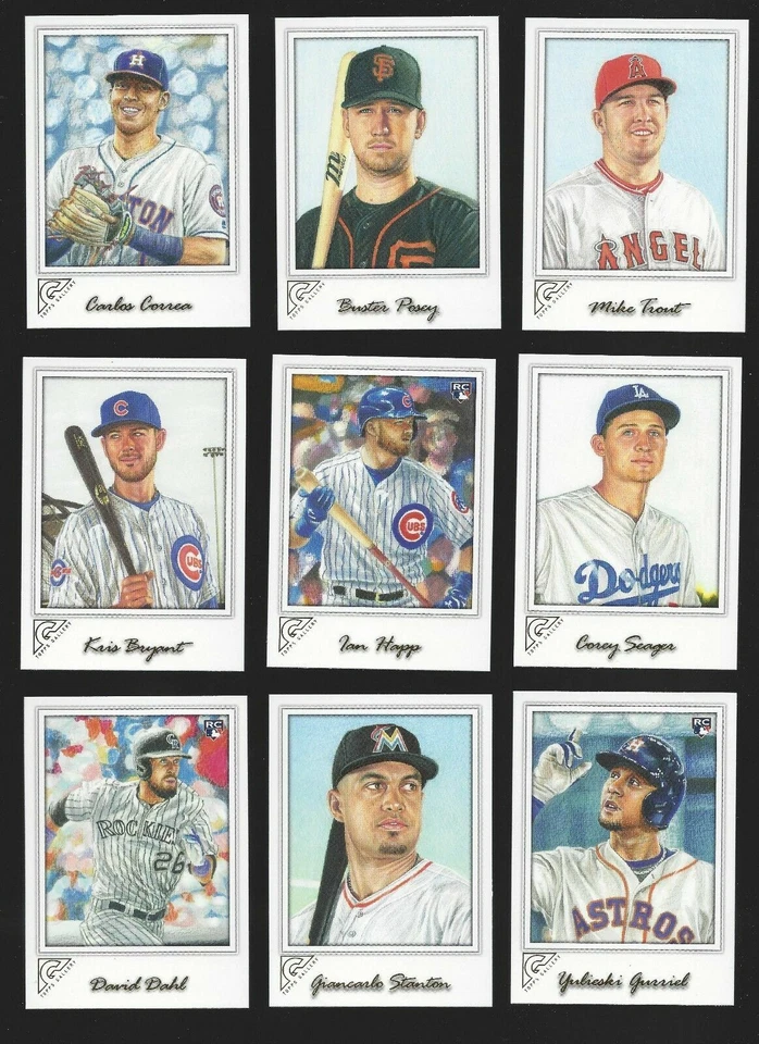 2017 TOPPS GALLERY - ONLY WALMART - STARS, ROOKIE, RC'S - WHO DO YOU NEED!!! - Image 1 of 1