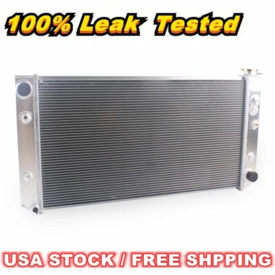 3Row 34" Core Radiator For 1983-1991 1990 Chevy GMC C/K1500 3500 Sierra 6.2L V8 - Image 1 of 4
