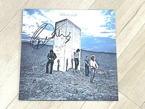 ROGER DALTREY HAND SIGNED AUTOGRAPH THE WHO WHO’s NEXT VINYL  ALBUM BECKETT  BAS - Picture 1 of 3