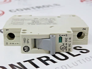 Interruptor circuito en miniatura Allen-Bradley 1492-SPU1C040 4A 1 polo 240VAC serie A - Imagen 1 de 9