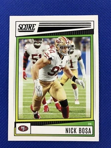 2022 #169 Nick Bosa Panini Score Football - Picture 1 of 2