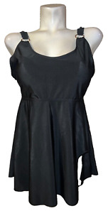 New Women's Size 3XL Black MODEST Tankini SWIM DRESS SWIMDRESS Top / NO BOTTOM
