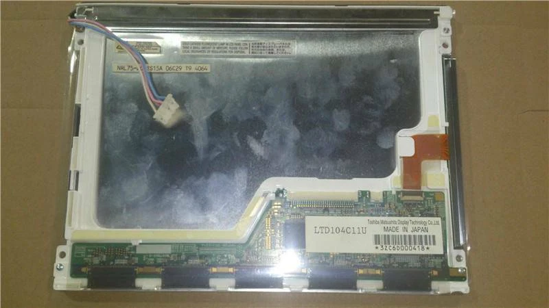 1X 10.4'' 640*480 Resolution LCD sreen panel Toshiba LTD104C11U - Image 1 of 1