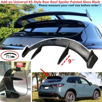 FITS 2023-2024 HONDA HR-V HRV REAR ROOF AIRPLANE SPOILER WING 51.4'' UNIVERSAL - Изображение 1 из 4
