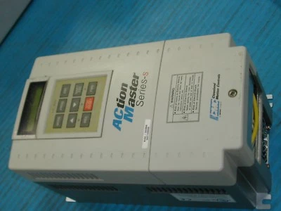 CLEVELAND MOTION X44-33386 ACTION MASTER AC DRIVE 480 VAC 5HP USED I5 - Image 1 of 4