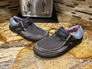 Hey Dude Gray Galaxy NASA Limited Edition Nautical Bootsschuhe Grau - Bild 1 von 8