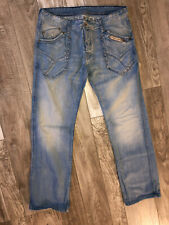 jeans bleu délavé homme KAPORAL cesar taille W36 L32 EXCELLENT ÉTAT