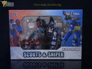 Iron Factory If Ex-03s Special Scouts & Sniper Action Figure Perfect Used - Picture 1 of 9