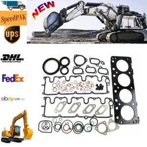 New 4 Cylinder Full Overhaul Gasket Set Kit For Deutz BF4M2011 BF4L2011 F4L2011 - Picture 1 of 8