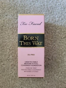 TOO FACED BORN THIS WAY MATTE LONG WEAR FOUNDATION 100% AUTHENTIC- IVORY COLOR - Picture 1 of 6