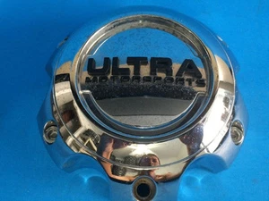ULTRA MOTORSPORTS CUSTOM WHEELS RIM CHROME CENTER CAP 89-9765 A89-9765C S1209-48 - Picture 1 of 5