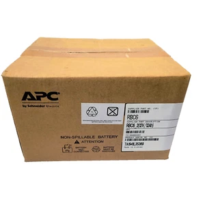 APC RBC6 Battery Cartridge New Cells 12v 12Ah Original Box - Picture 1 of 3