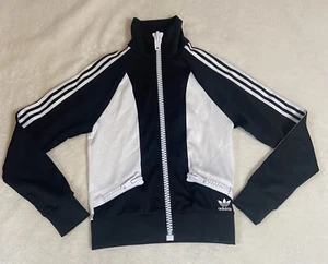 Adidas Orginals Jeremy Scott Big Zip Track Jacket Black White Mens Small HY1810 - Picture 1 of 4