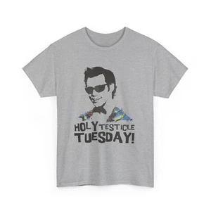 Camiseta Divertida Ace Ventura Holy Testicle Tuesday, Top Cita Película Humorosa - Imagen 1 de 5