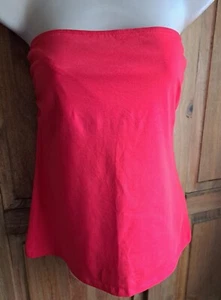 A BNWT Red Bandeau by George Size 16 - Picture 1 of 2