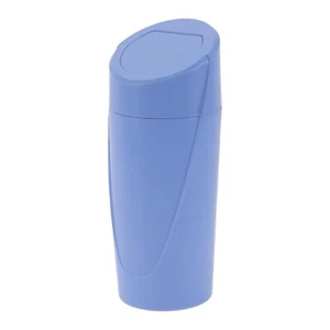 1 Pcs Car Trash Can 3.1" Width 7.9" Height Trash Bin Auto Portable ABS Dark B... - Picture 1 of 6