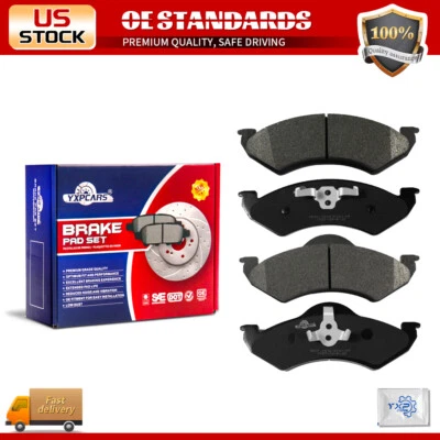 Front Disc Ceramic Brake Pads for 2000 2001 2002 Dodge Dakota Durango - Imagem 1 de 4