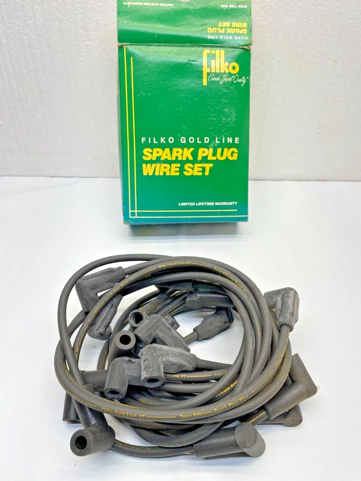 Juego de cables de bujías 2-333 FILKO Gold Line NOS xref. Federal # 2940 Foto 1 de 3