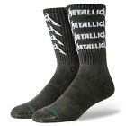 Stance Metallica Stack Crew Socks Rock Band Music Medium Cushioning Official