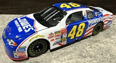 2002 Jimmie Johnson #48 Lowe’s Power of Pride Rookie 1/24 Team Caliber NASCAR - Image 1 of 4