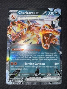Pokemon TCG Charizard ex 125/197 SV03: Obsidian Flames Holo NM/M - Picture 1 of 10