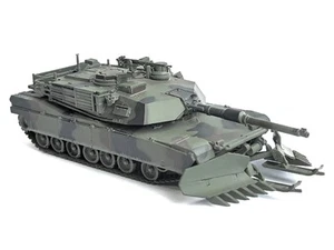 2002 M1A2 SEP Tank with Mine Plow - U.S. Army 1st Battalion 16th Cav, 1/72 Model - Picture 1 of 5