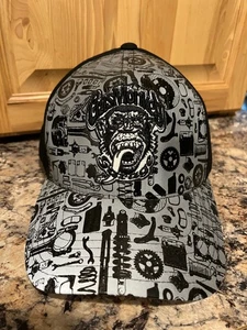 New~Gas Monkey Garage Hat cap black gray snapback - Picture 1 of 3
