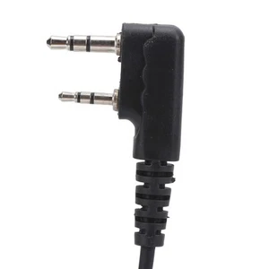 `Walkie Talkie Earpiece K Head Headset Clip Headphone For Uv3R Plus - Zdjęcie 1 z 12