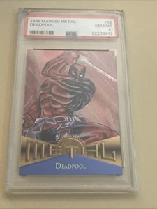 1995 Marvel Metal Deadpool #92 PSA 10 - Imagen 1 de 1