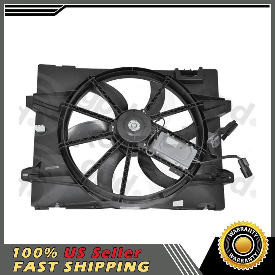Global Parts Engine Cooling Fan Fits 2006 2007 2008 2009 Ford Crown Victoria - Image 1 of 1