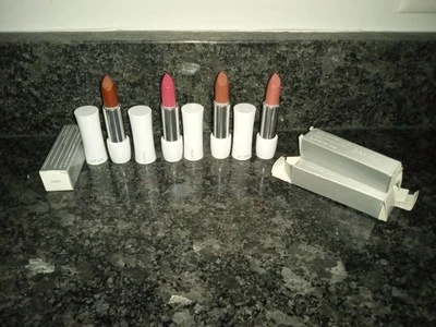 Lot of 4 NEW JAFRA Full Protection lipsticks Dandy Brown Sugar Misty Rose  - Image 1 of 2