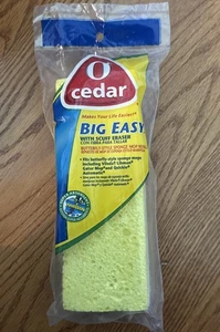 O-Cedar Big Easy Flat Sponge Mop Refill New In Package Butterfly Discontinued - Picture 1 of 4