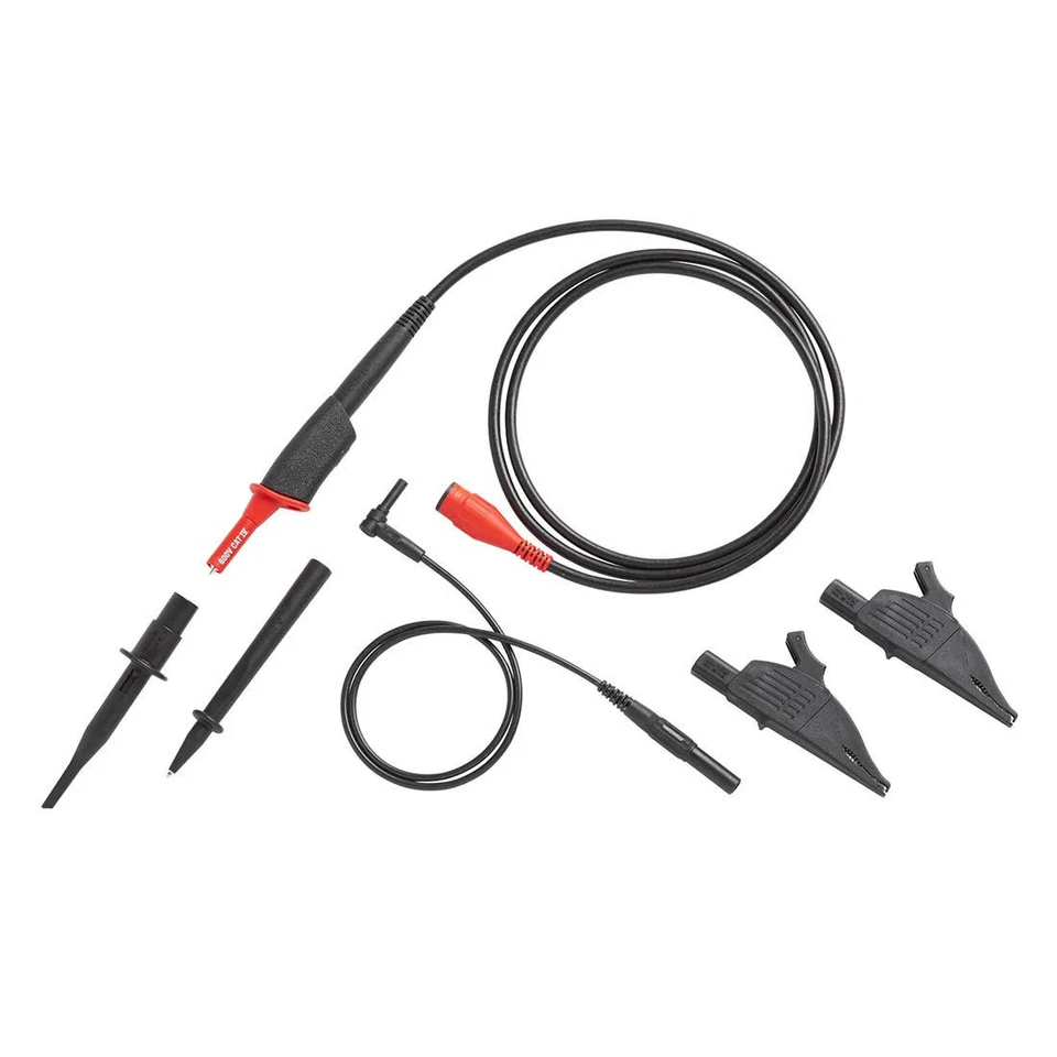 Fluke VPS421-R Voltage Probe Set (Red and Black) , 4mm, 150 MHz, 100:1 - Image 1 of 1