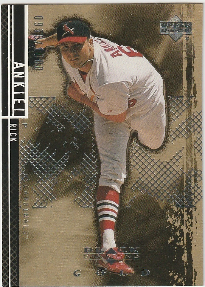 Rick Ankiel 2001 Black Diamond Gold #53 St. Louis Cardinals SP /1000 - Image 1 of 1