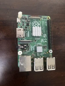Raspberry Pi 3 Model B V1.2 Board • 1 GB RAM 1.2 GHz Quad-Core • Working Tested - Picture 1 of 2
