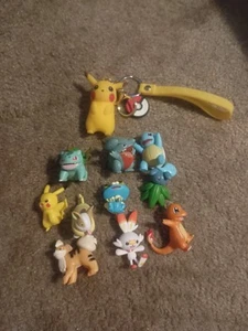 Pokemon Lot Of 11 WCT TOMY Wicked Cool Toys PVC Figures 2018-2021 Mini Battle - Picture 1 of 16