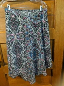 Maurices Rock schwarz rosa Größe S Small asymmetrisch Serviettensaum gefüttert Damen - Bild 1 von 5